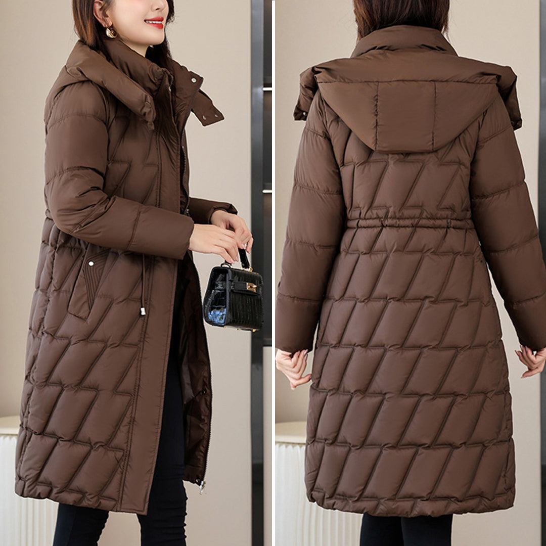 Isabella Long Quilted Jacket