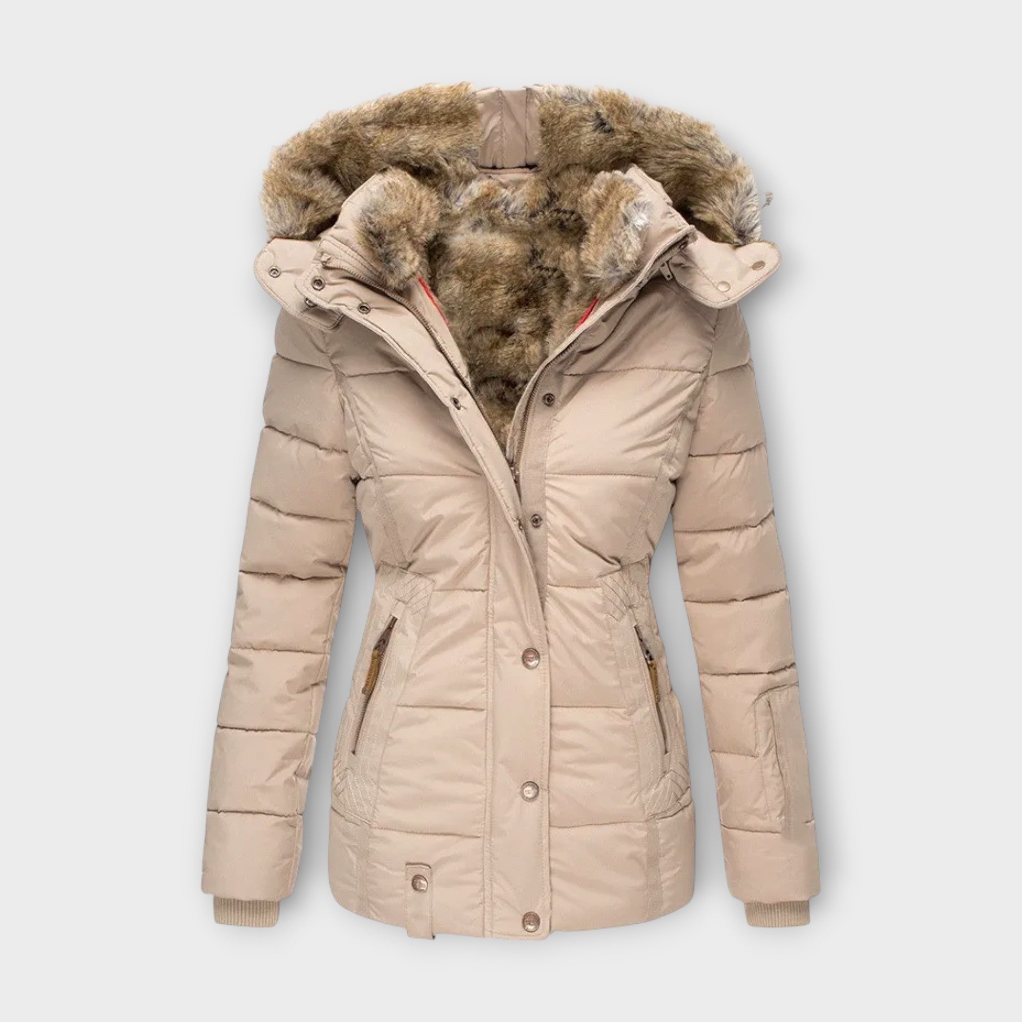 Emine – Cosy Faux Fur-Lined Jacket