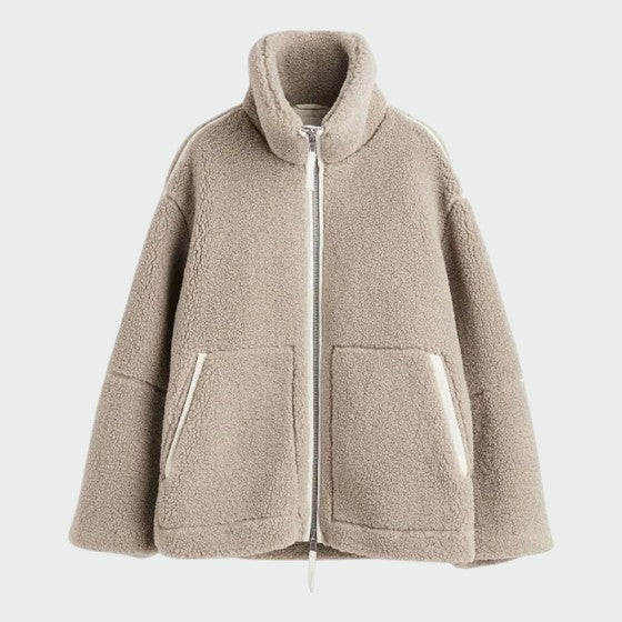 Olivia - Oversized Teddy Jacket