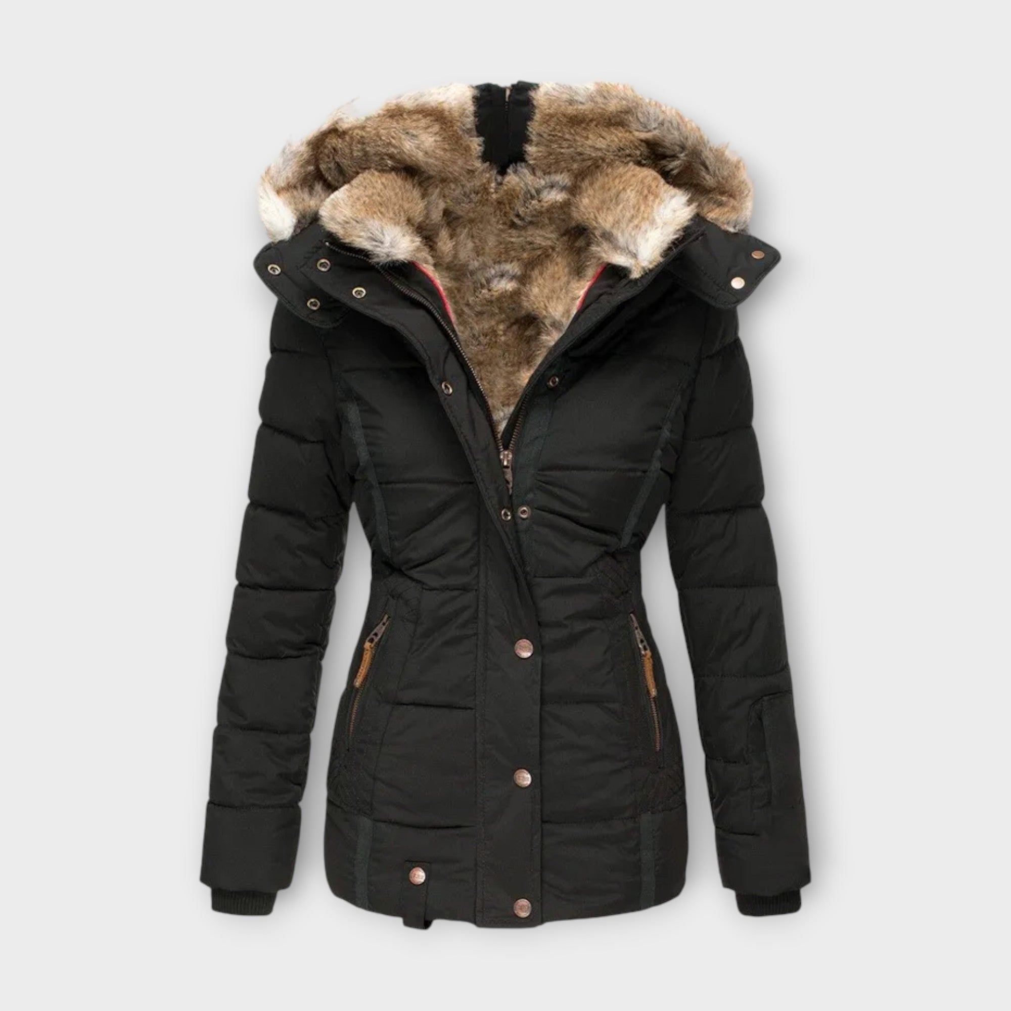 Emine – Cosy Faux Fur-Lined Jacket