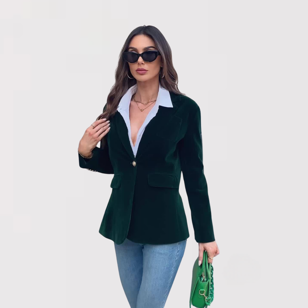 MARLENA | Luxurious Velvet Jacket