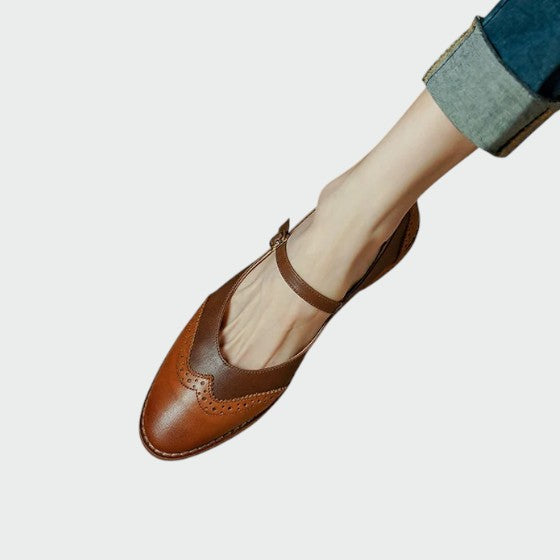 Olivia - Vintage Charm Mary Jane Shoes