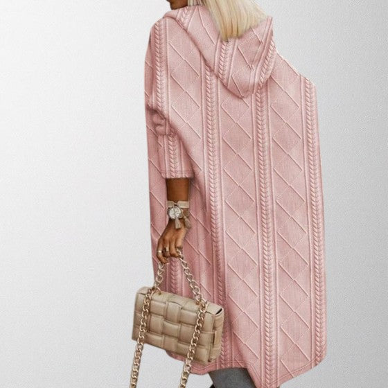 Olivia - Extended Length Hooded Cardigan