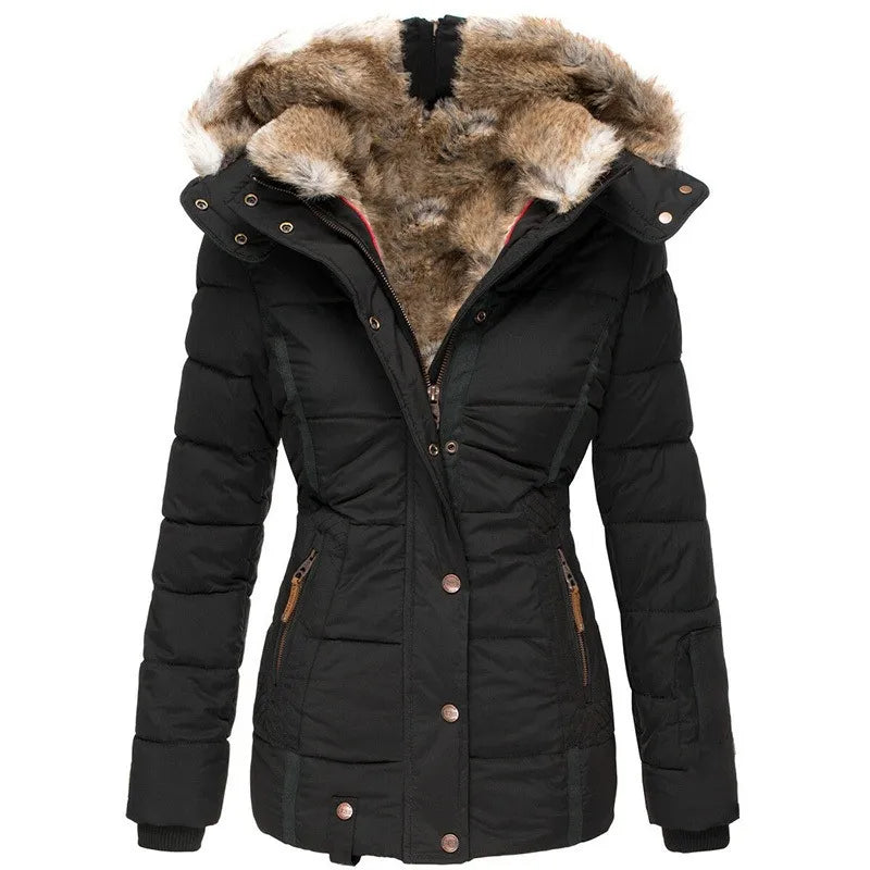 Dupont™ | Warm Winter Coat with Fur Lining